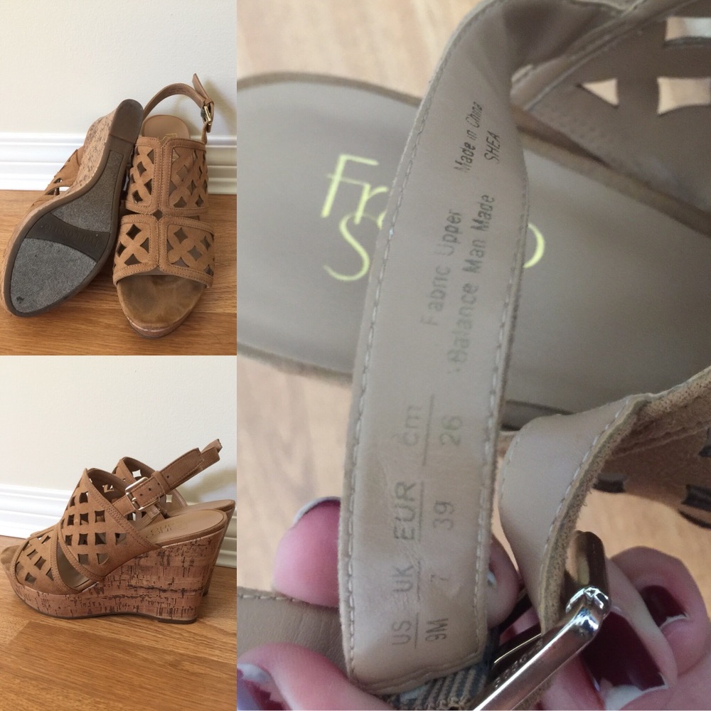 👡BROWN WEDGES👡